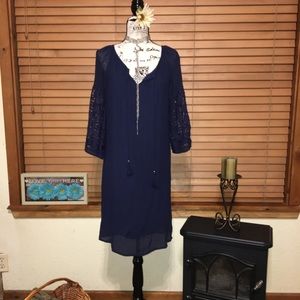 Navy Blue Dress